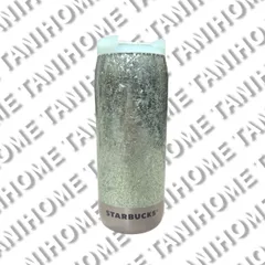 カンシェイプステンレスボトルクラック ミントグリーン355ml