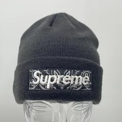 【中古】SUPREME 19AW Bandana Box Logo Beanie ブラック シュプリーム[17][240017735033]