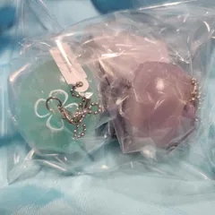 Biz配送 2種 蓄光 光るクラゲ ぷにぷにボールチェーン ガチャ フィギュア クラゲ ネイチャーテクニカラー MONO PLUS