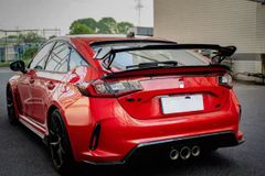ホンダ純正部品】シビックタイプR FL5 リアウイング本体＋アルミステー