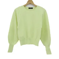 ユナイテッドアローズ ニット セーター 長袖 グリーンレーベルリラクシング トップス レディース Fサイズ イエロー UNITED ARROWS 【中古】