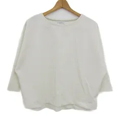 ユナイテッドアローズ カットソー シャツ グリーンレーベル トップス 日本製 白 レディース Fサイズ ホワイト UNITED ARROWS 【中古】