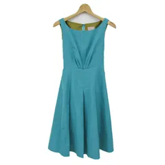 シビラ ワンピース ノースリーブ ブランド トップス 日本製 レディース Mサイズ グリーン Sybilla 【中古】