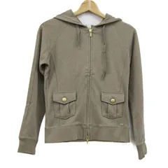 クミキョク パーカー 長袖 ブランド トップス レディース 2サイズ カーキ 組曲 【中古】