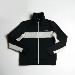 FILA ブラック ホワイト ジャージ M