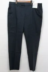 UNIQLO ユニクロ 感動パンツ(ウルトラライト) ネイビー 100×76 タグ付き 未使用保管品 11-K107W/1/NP