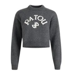 PATOU ウール＆カシミア パトゥロゴ＆JPモノグラム インターシャ セーターのサムネイル