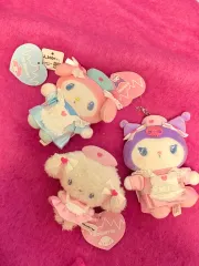 サンリオ 看護師 マスコット キーホルダー ぬいぐるみ クロミ マイメロディ こぎみゅん