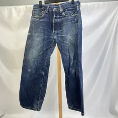 01w-5353 リーバイス Levi's  1955年復刻 501XX デニムパンツ ボタンフライ LOT 55501 W33L36  ブルー  日本製 メンズ パンツ  コットン   J09A J22655 0105  【中古品】