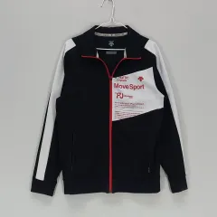 AI 95% デサント メンズ100 トラックジャケット 春 秋 ブラック 01794