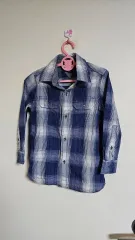 Tommy Hilfiger トミーヒルフィガー キッズ チェック シャツ (4-5) @1123