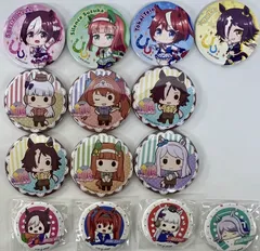 ウマ娘 プリティーダービー トレーディング缶バッチ 缶バッジ 13種14個セット　まとめ売り