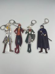 D.Gray-man HALLOW 아크릴 키홀더 4개 세트