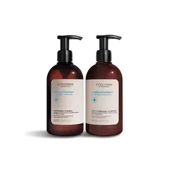 ロクシタン(L'OCCITANE) ピュアフレッシュ コンボ シャンプー コンディショナー セット クール ひんやり 女性用 男性用 人気 スカルプケア ファイブハーブス ピュアフレッシュネスシリーズが処方を変えてリニューアル 0