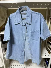 デニム半袖 シャツ