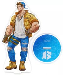 [중고] 아크릴 스탠드 아크릴 패널 루크 2 아크릴 스탠드 [스트리트 파이터 6] JR 도카이 × 캡콤 CAPCOM TRIP TOKAI POP UP 스토어 상품