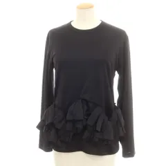 【中古】コムデギャルソン コムデギャルソン COMME des GARCONS COMME des GARCONS 2025年春夏 クルーネック 長袖Ｔシャツ ブラック【サイズS】【レディース】