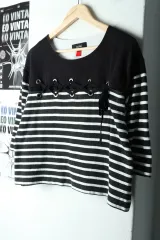 W(S-M) セカンドFLOOR長袖Tシャツ ブ エアジョーダン1-15F4B