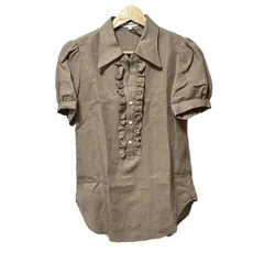 美品　マディソンブルー　半袖シャツ　カーキ　サイズ1 2026年最新】MADISON BLUE レディース 半袖 シャツ・ブラウスの人気