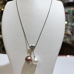 PT 900ルビーアコヤ真珠&PT 850ネックレス - メルカリ