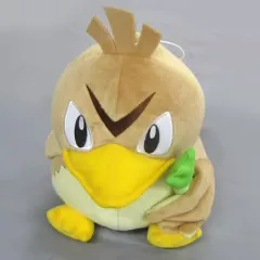 【中古】ぬいぐるみ カモネギ でっかいコロっとまんまるぬいぐるみ～リザードン・ポッポ・カモネギ～ 「ポケットモンスター サン＆ムーン」