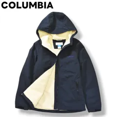 【防寒】 コロンビア COLUMBIA オットーパインズ ジャケット 裏ボア フリース ナイロン ジャケット パーカー M ネイビー レディース ♪
