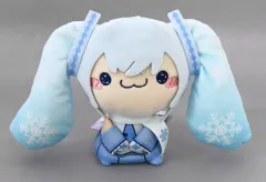 【中古】ぬいぐるみ 雪ミク(B/ふふーん) もちぴこぬいぐるみ-雪ミク スカイタウン10th ver.- 「初音ミク」