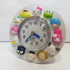【美品】サンリオ キャラクター レリーフクロック 置時計 1999年 非売品 レア】サンリオキャラクター／レリーフクロック - メルカリ