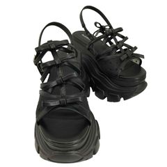 Sheer dot mini ribbon sports sandal M - メルカリ