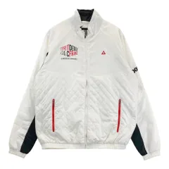 サイズ：LL LE COQ GOLF ルコックゴルフ  2way 中綿ジャケット  ホワイト系 [240101420303] ゴルフウェア メンズ ストスト
