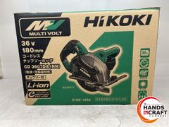 ♪【未使用品】HiKOKI CD3607DA(NN) コードレスチップソーカッタ チップソー付 電池・充電器なし ハイコーキ【新古品】【中古】
