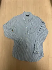ポロ ラルフローレン ストライプ 長袖 スリムフィット シャツ