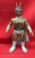 超クウガ展 東映レトロソフビ 購入券 支払い済み 金ラメ赤クリア 会場限定 MEDICOM TOY - 東映レトロソフビコレクション 仮面ライダークウガ(金