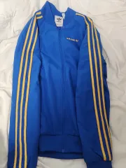 アディダス 青 黄色 ジャージ