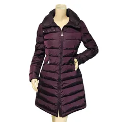 良品★MONCLER・モンクレール FLAMMETTE レディース ブランドアイコンワッペン 収納フード付き ナイロン ダブルジップ ダウンコート(1)レディースダウンジャケット カジュアル コート 冬物 アウター ブランド