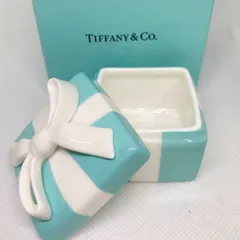 ティファニー TIFFANY＆CO ミニブルーボウボックス 置物 リボン 楽天市場】未使用 TIFFANY ティファニー ミニブルー ボウボックス 小物