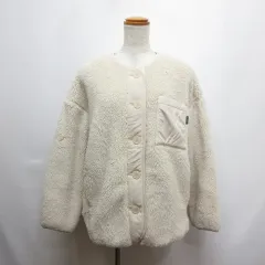 ユニクロ UNIQLO × marimekko マリメッコ フリース カーディガン L ナチュラル ボア タグ付き