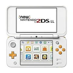 【中古】「未使用品」Newニンテンドー2DS LL （ホワイト×オレンジ）