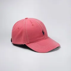 90's POLO Ralph Lauren ピンク ヴィンテージキャップ