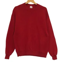 80~90's/80~90年代ヴィンテージ JERZEES/ジャージーズ USA製 スウェット トレーナー USA製 メンズ  L レッド