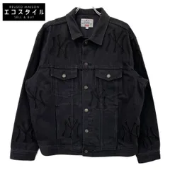 Supreme シュプリーム ×MLB ﾆｭｰﾖｰｸﾔﾝｷｰｽ ﾃﾞﾆﾑﾄﾗｯｶｰｼﾞｬｹｯﾄ L