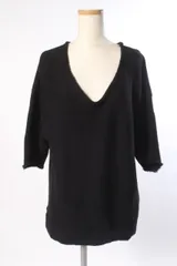 ロンハーマン Ron Herman RHC カットソー 半袖 スウェット XS 黒 ブラック /hn0409