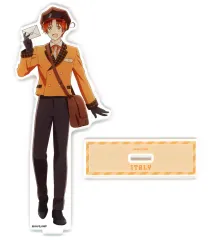 【中古】アクリルスタンド・アクリルパネル イタリア 描き下ろし 郵便屋ver. BIGアクリルスタンド 「アニメ ヘタリア World★Stars アニメイトフェア in 2025」