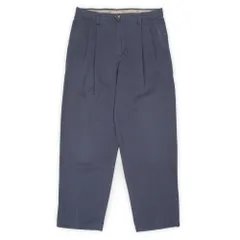 ドッカーズ DOCKERS 90s 90年代 2タック チノトラウザー Levi's リーバイス傘下 USA ヴィンテージ アメリカ 古着 メンズ ズボン パンツ フェードネイビー 紺 W33 L30【中古】