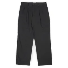 ドッカーズ DOCKERS 00s 2000年代 2タック チノトラウザー Levi's リーバイス傘下 定番 USA ヴィンテージ アメリカ 古着 メンズ パンツ ブラック 黒 W32 L32【中古】