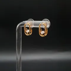 美品 SWAROVSKI スワロフスキー ピアス Sparkling Dance スパークリングダンス ラウンド 揺れる クリスタル スワロフスキー ローズゴールド ギフト プレゼント 贈り物