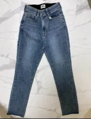 ハイウエスト デニム パンツ 新品 M-L