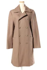 アーペーセー A.P.C. コート ロング ダブル ウール S 茶 ブラウン ako0419のサムネイル