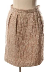 アプワイザーリッシェ Apuweiser-riche 16AW フラワージャガード スカート /ka0418