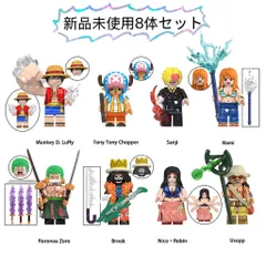 【新品】LEGOレゴ互換　ONEPIECE ワンピース　ミニフィグ人形8体セット③